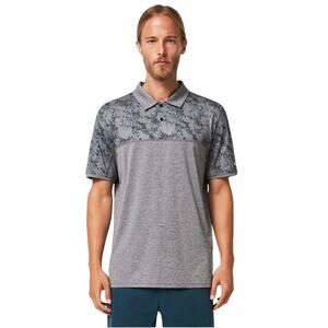 Oakley Men’s Sand Block Short Sleeve Polo size Large Dark Slate‎